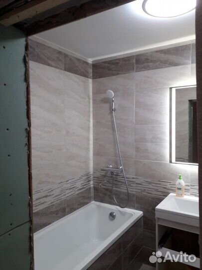 Ремонт ванной комнаты. Отделка квартир под ключ