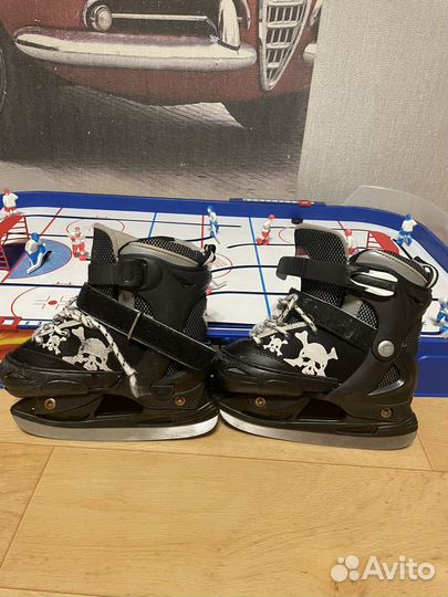 Коньки детские раздвижные 30-33