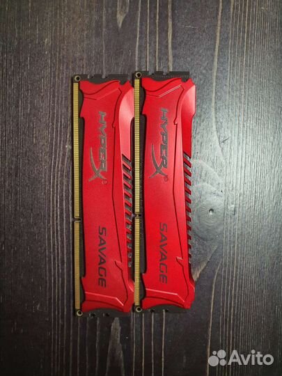 Kingston hyperx savage ddr3 2x4 Гб