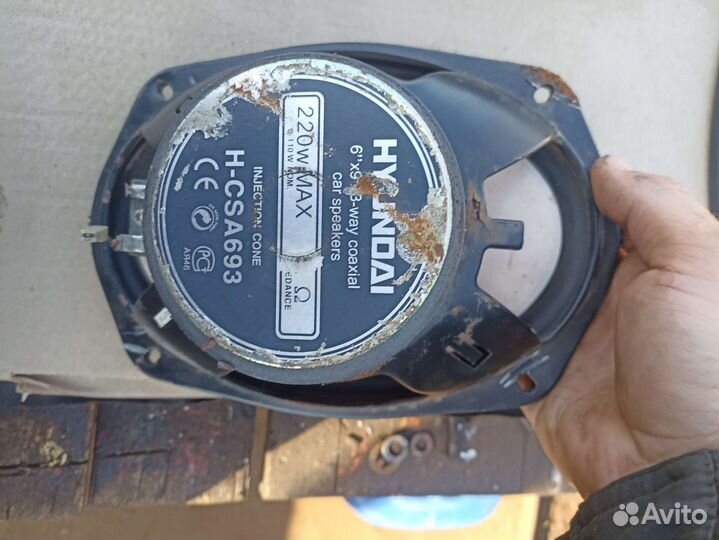 Динамики овалы pioneer