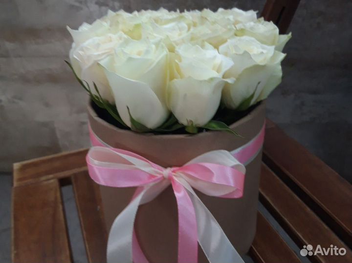 Розы в Коробке Сборные Букеты Доставка