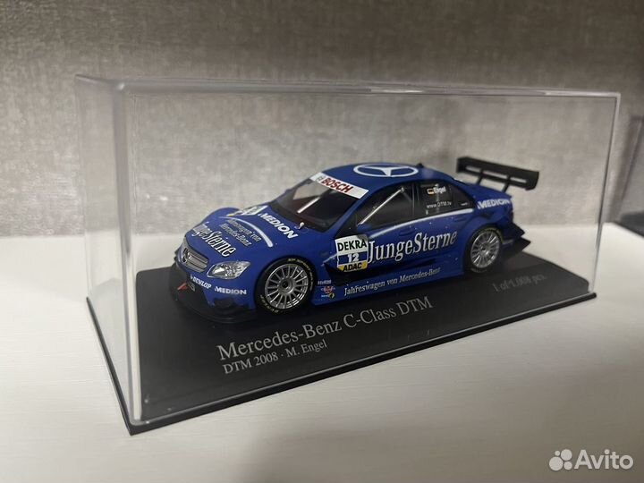 Коллекционные модели 1:43 minichamps mercedes