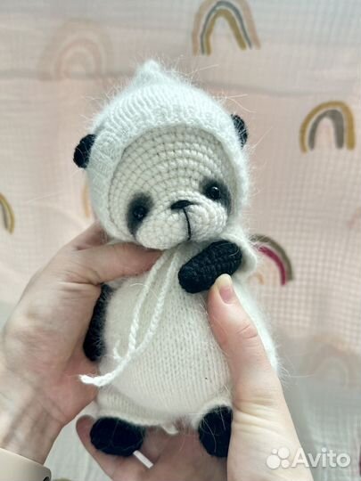 Игрушка ручной работы мишка