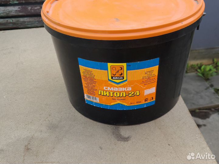 Смазка литол 24 10 кг