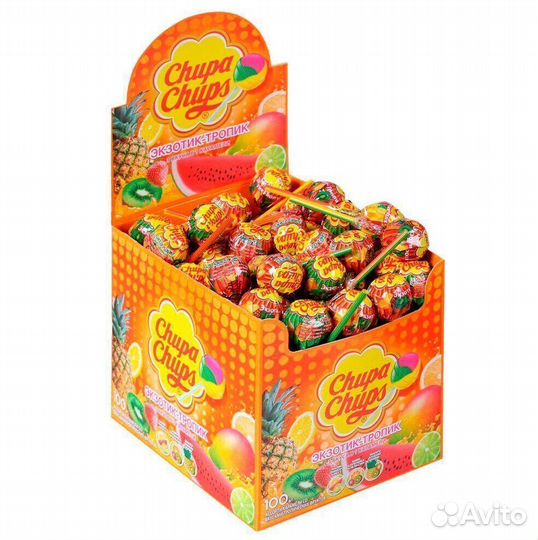 Опт - Chupa Chups Экзотик Тропик