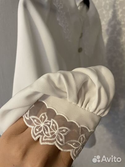 Блузка школьная deloras 140 для девочки