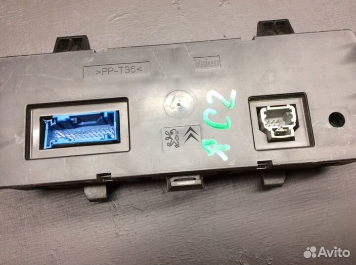 Блок управления климатической установкой Citroen