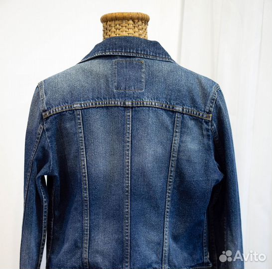 Джинсовая куртка Denim Винтаж Ретро Джинса