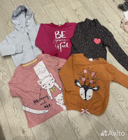 Вещи на девочку 86 размера