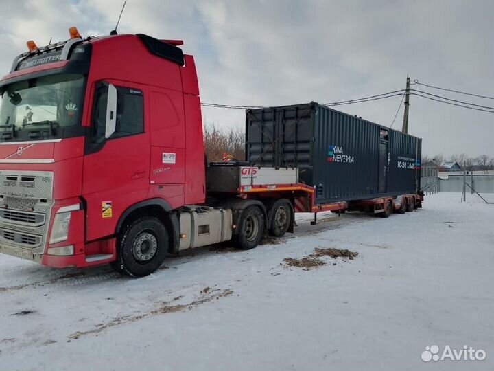 Перевозки негабарита тралом без посредников