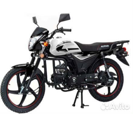 Мопед motoland (мотоленд) Альфа RS 11 (LM48-B)чер