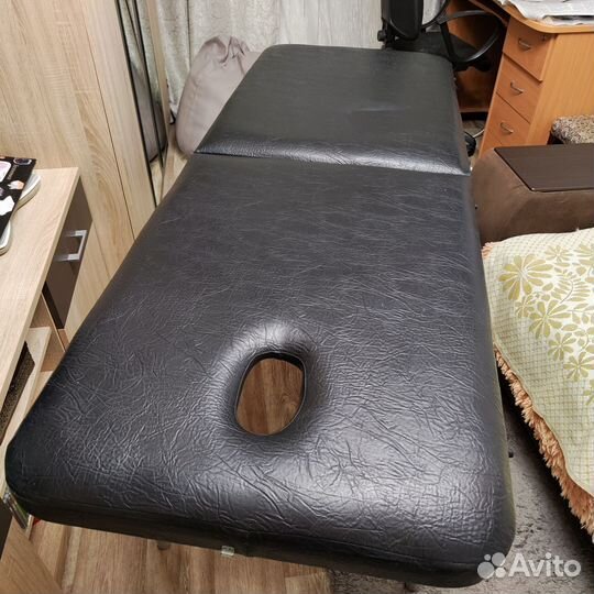 Массажный стол складной бу с вырезом под лицо