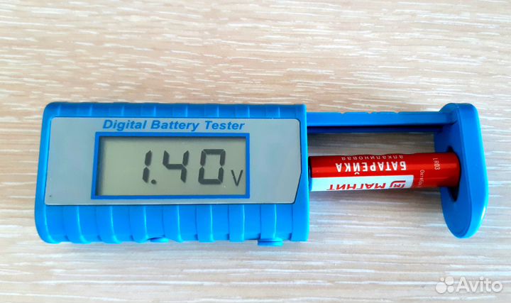 Тестер для батареек