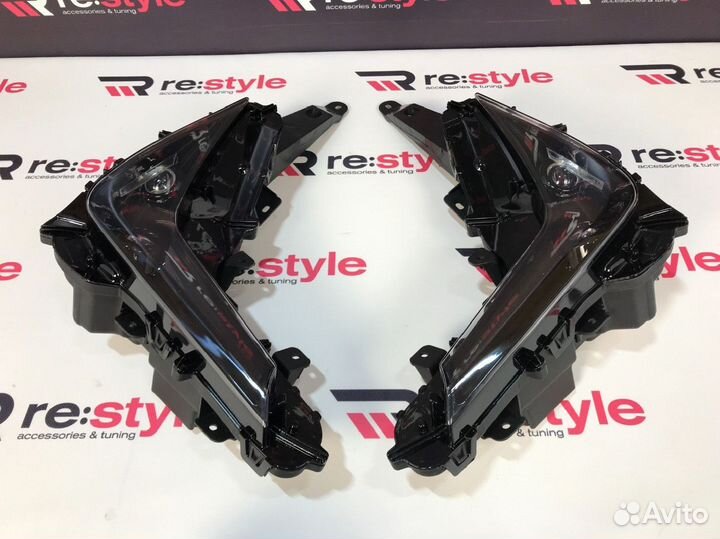 Туманки Lexus LX570 с16г Black Vision Черные