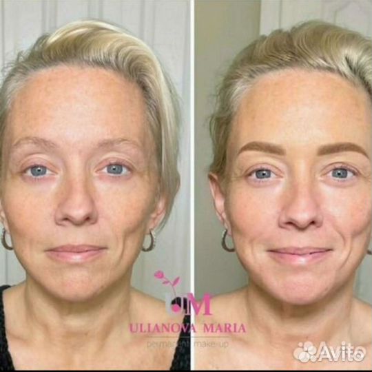 Перманентный макияж бровей, губ, век