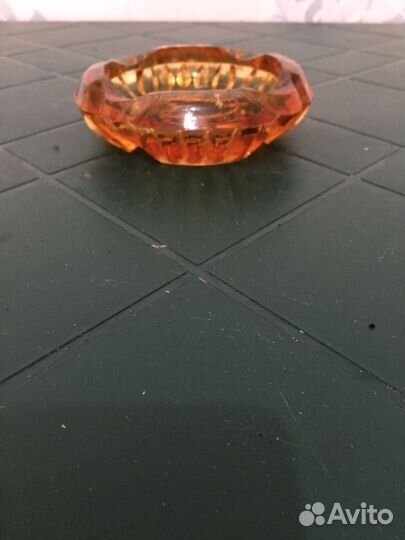 Пепельницы хрустальные