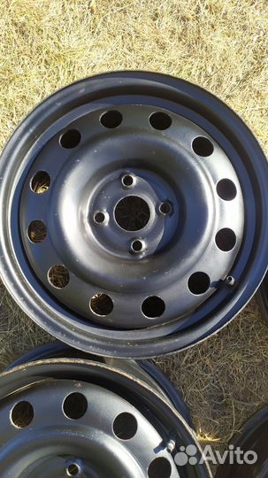 Штампованные диски r15 на kia rio