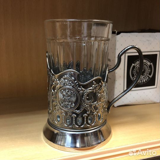 Подстаканник Савеловский вокзал. Кольчугино