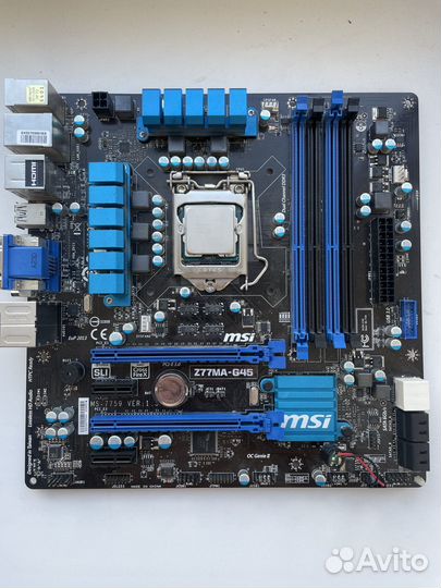 Материнская плата LGA 1155 MSI Z77MA-G45