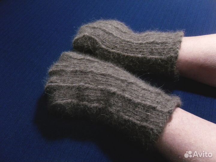 Перчатки мужские из собачьей шерсти