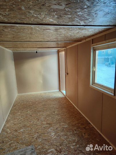 Вагончик 6*2,4м для строителей