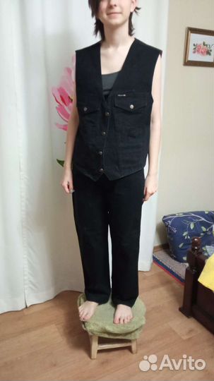 Джинсовый костюм мужской