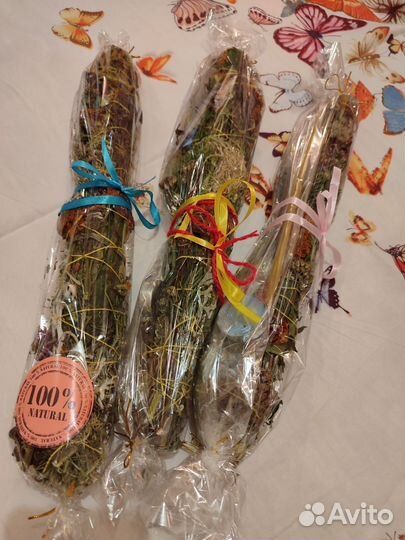 Ароматическая свеча из трав