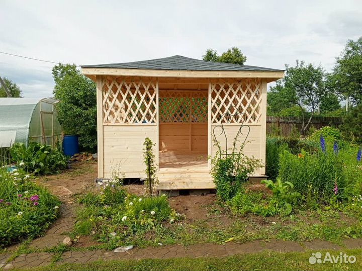 Беседка на дачу