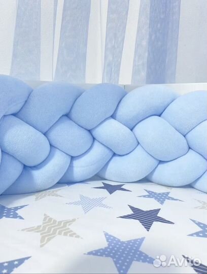 Бортик косичка