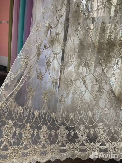 Тюль микросетка