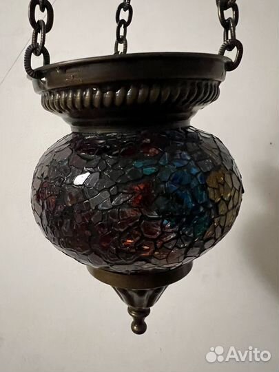 Восточная мозаичная лампада