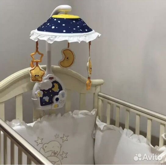 Музыкальный мобиль «Звёздная ночь» с проектором