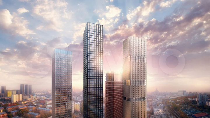 3-к. квартира, 92,1 м², 30/43 эт.