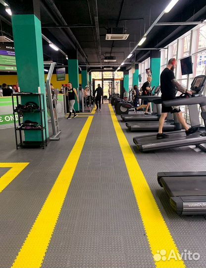 Модульная плитка в гараж