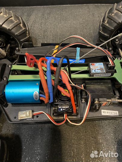 Hsp brontosaurus 4WD 10 масштаб с бк системой