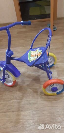 Детский трехколесный велосипед бу