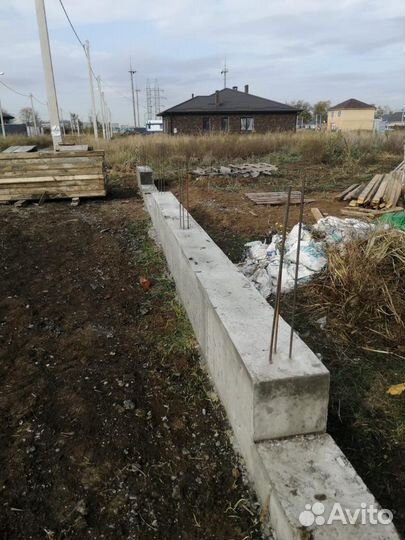 Строительство фундамента