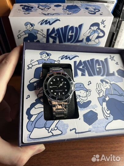 Часы наручные kangol оригинал черные