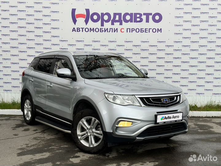 Geely Atlas 2.0 МТ, 2018, 60 000 км