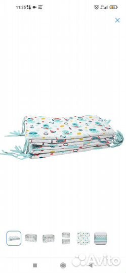 Бортики в детскую кроватку для мальчика