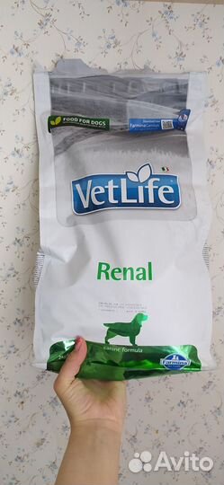 Vet life Farmina renal для собак