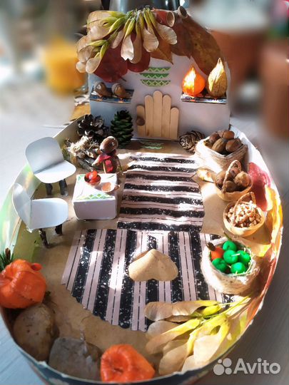 Поделки в садик или в школу мышкина норка