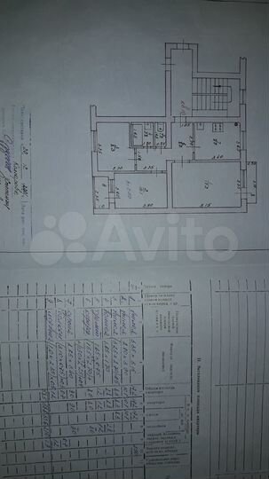 3-к. квартира, 58 м², 4/5 эт.