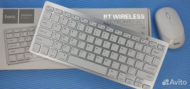 Беспроводная блютуз клавиатура + мышь Hoco 2в1