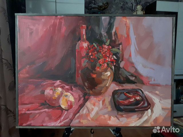 Картина маслом на холсте натюрморт