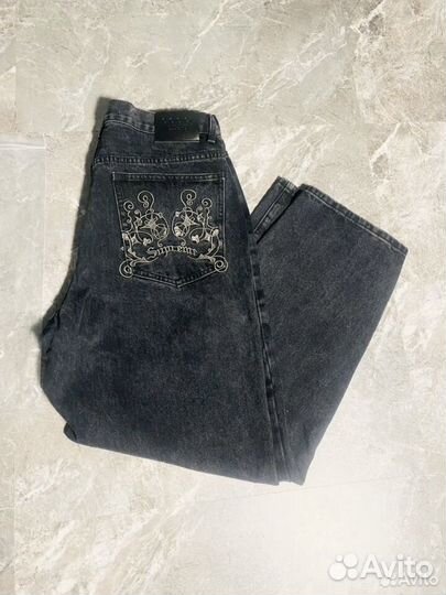Джинсы Supreme x coogi