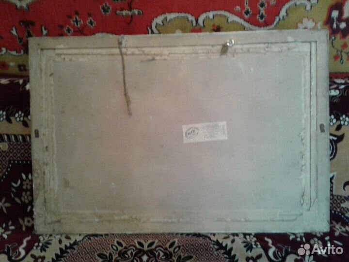 Репродукция картины*Богатыри* 1967 г В.Васнецов