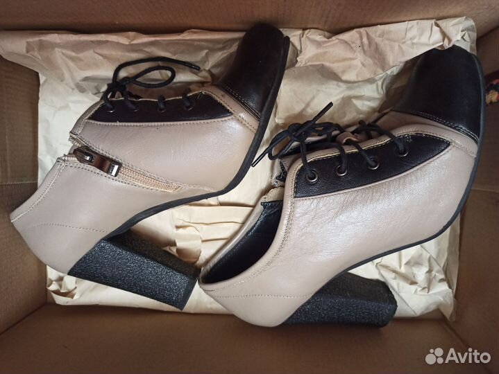 Туфли кожаные 38 р-ра