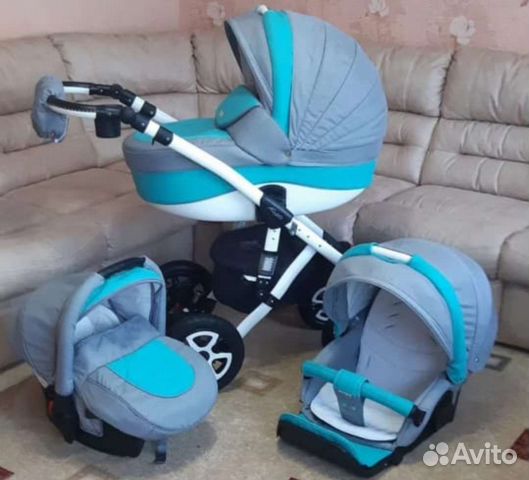 Коляска adamex 3 в 1