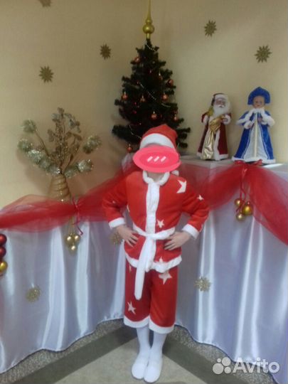 Новогодний костюм Санты Клауса
